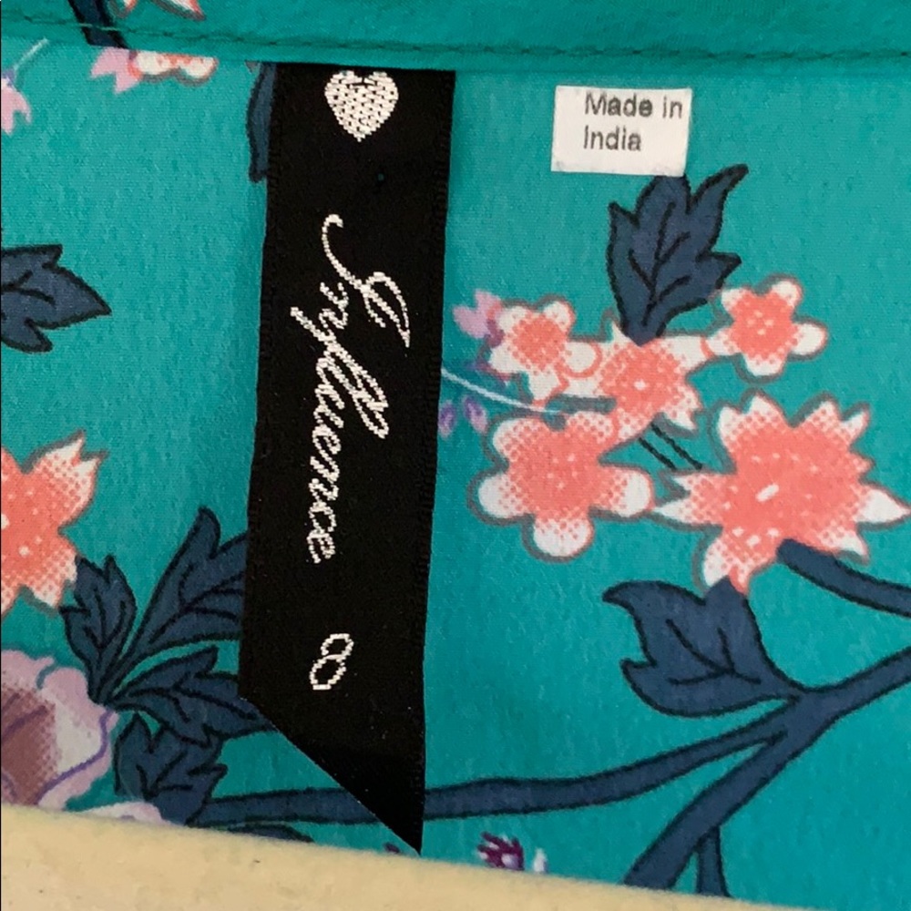 ASOS Influence Floral print wrap dress - Picture 5 of 10